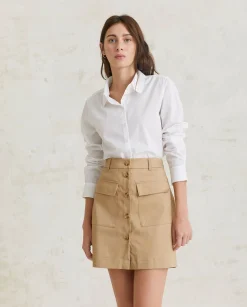 YERSE Shirts And Blouses^100% Cotton Shirt White