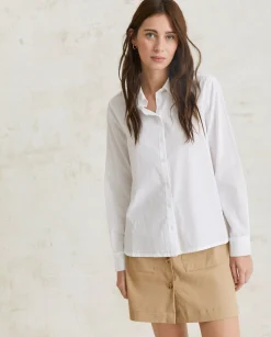 YERSE Shirts And Blouses^100% Cotton Shirt White