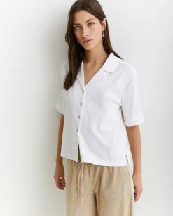 YERSE Shirts And Blouses^100% Cotton Shirt White