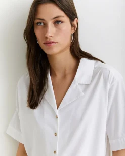 YERSE Shirts And Blouses^100% Cotton Shirt White