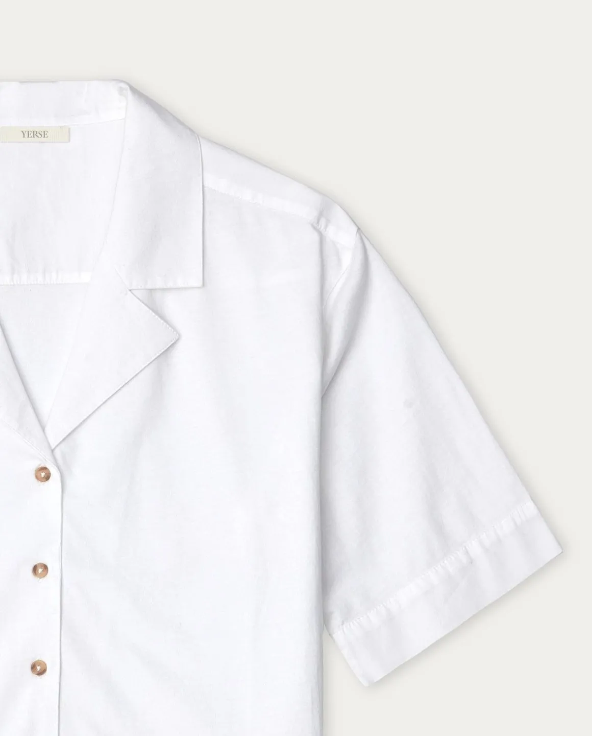 YERSE Shirts And Blouses^100% Cotton Shirt White