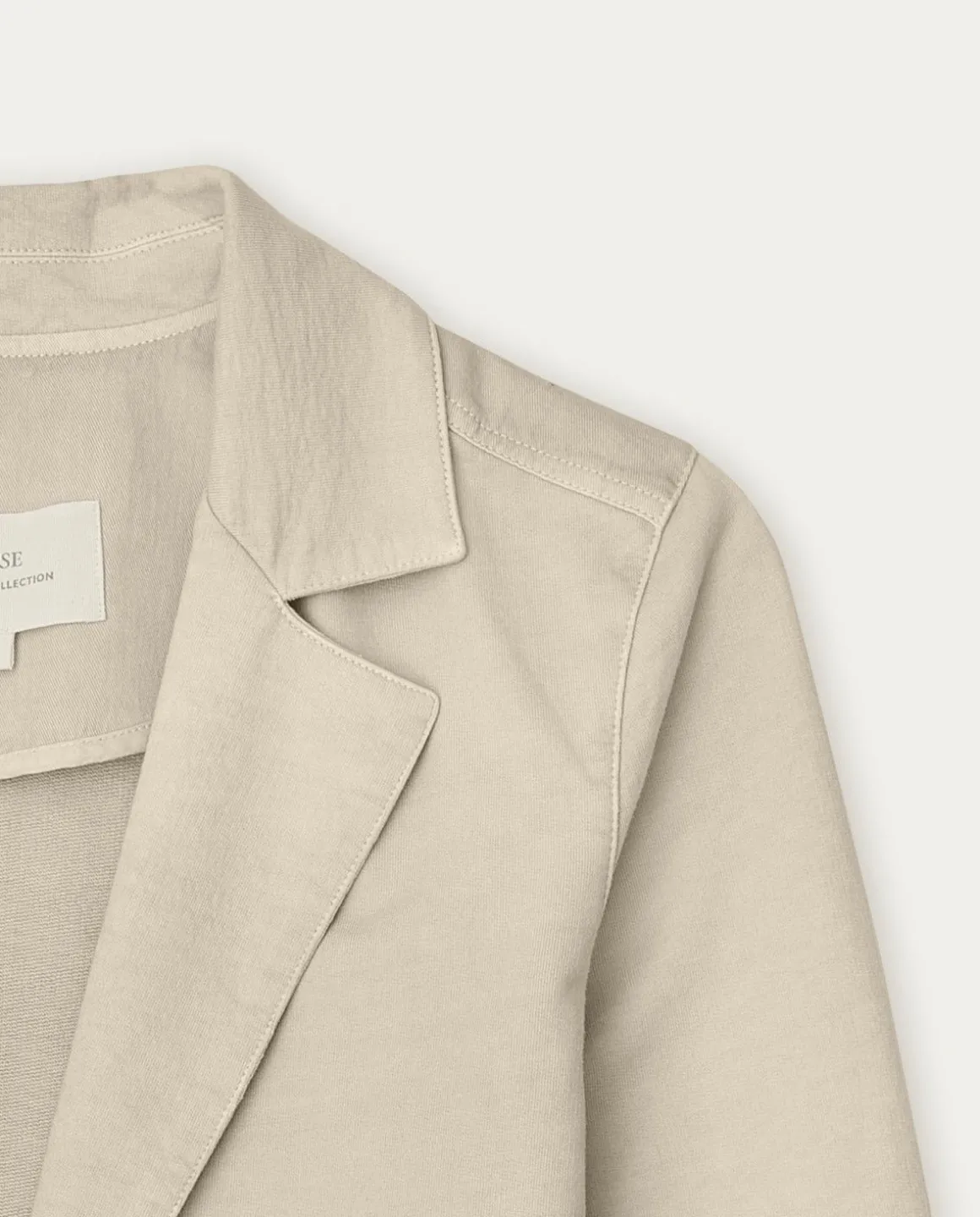 YERSE Jackets And Blazers^100% Cotton Sport Coat Beige