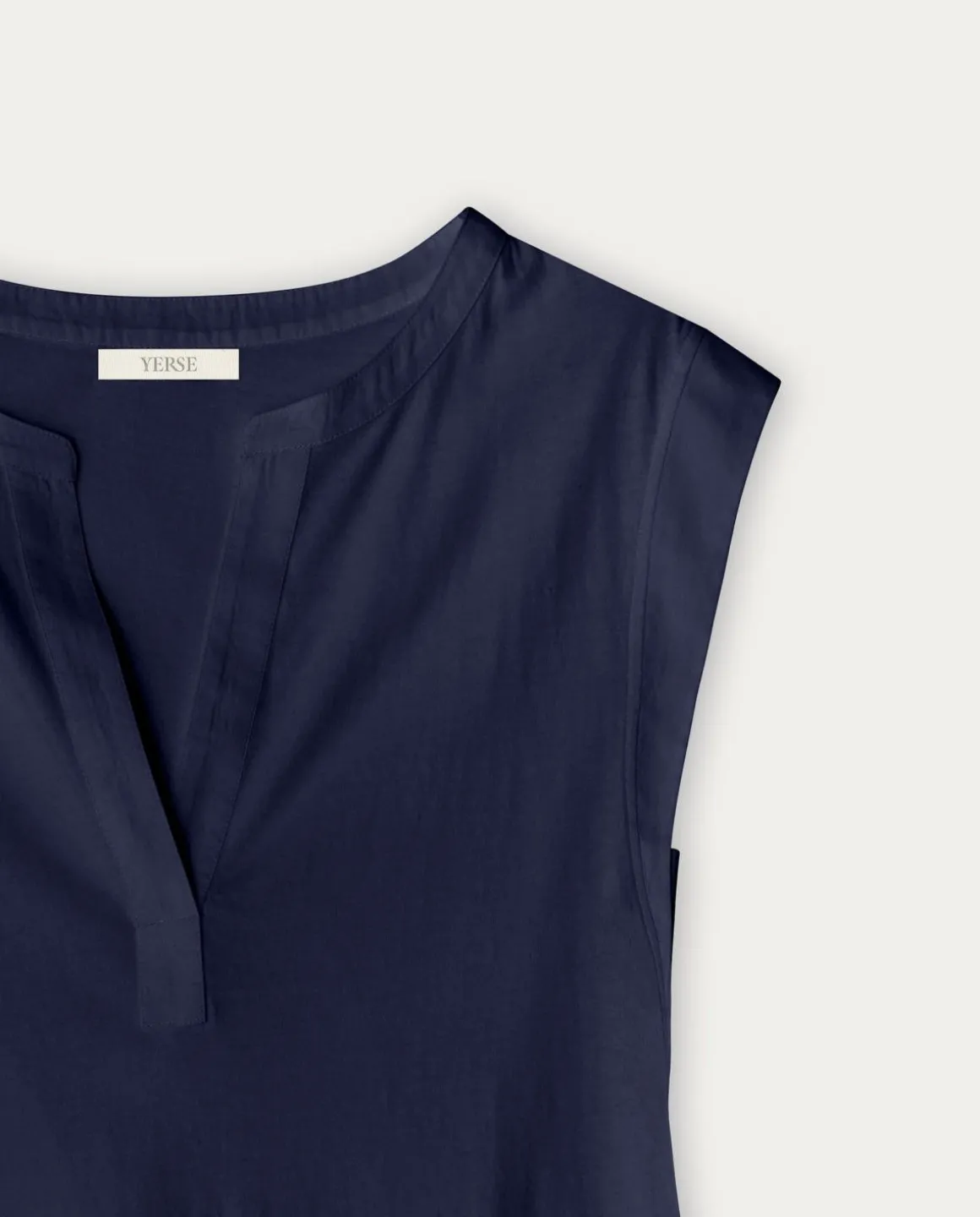 YERSE T- Shirts And Tops^100% Cotton T-Shirt Navy