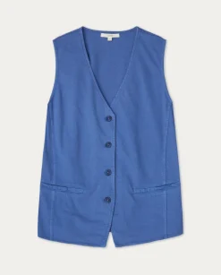 YERSE T- Shirts And Tops^100% Cotton Vest Blue