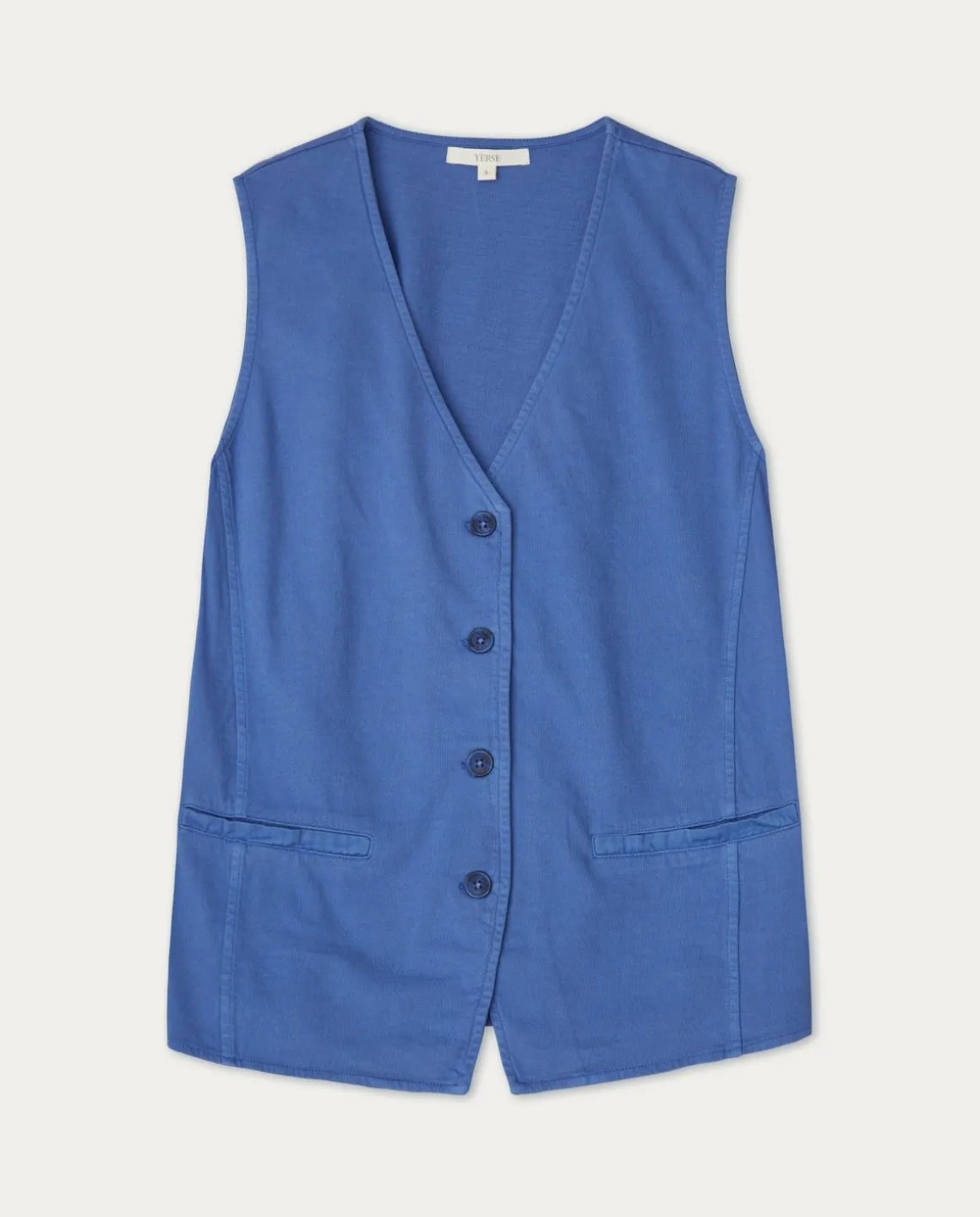 YERSE T- Shirts And Tops^100% Cotton Vest Blue