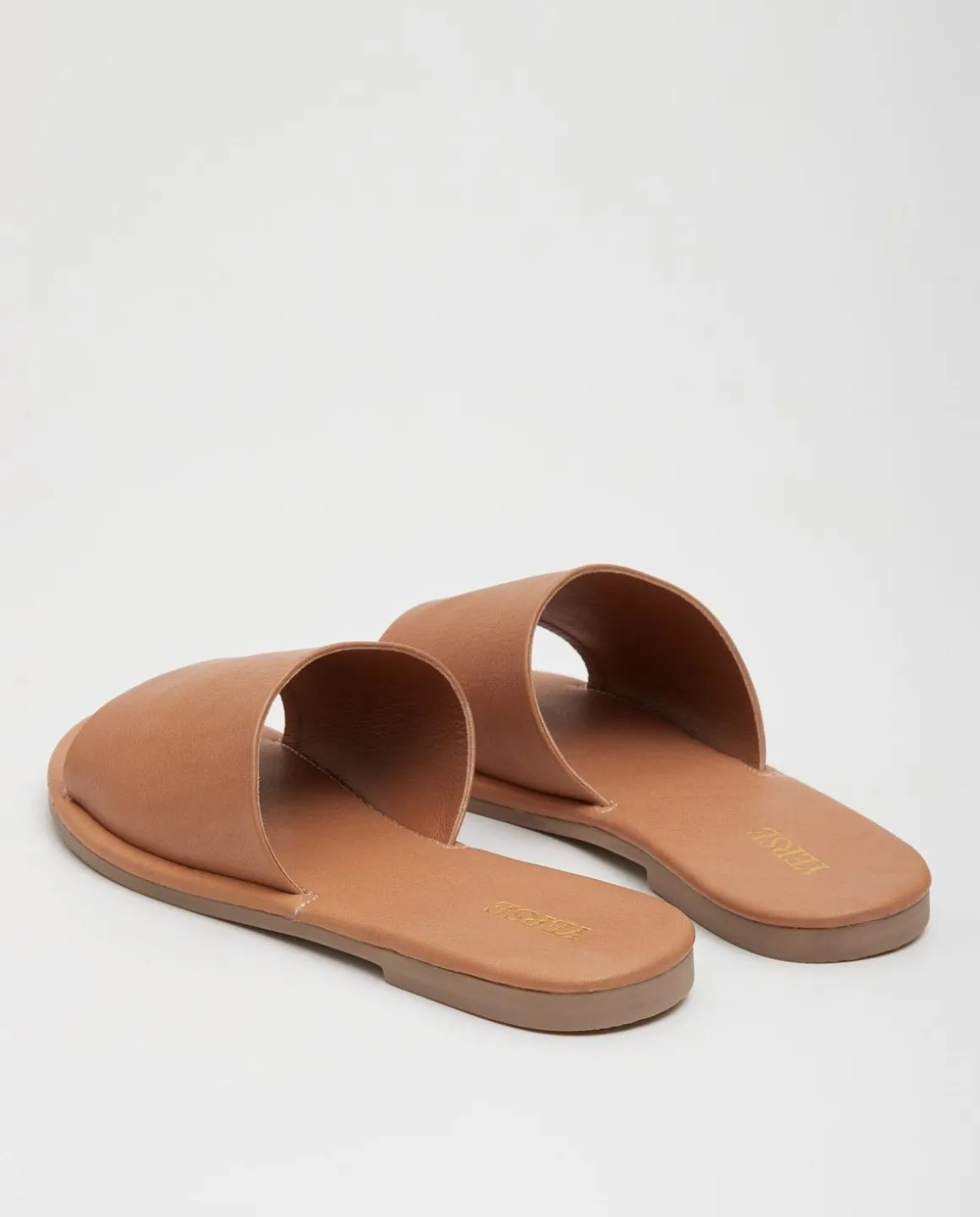 YERSE Shoes^100% Leather Sandals Camel