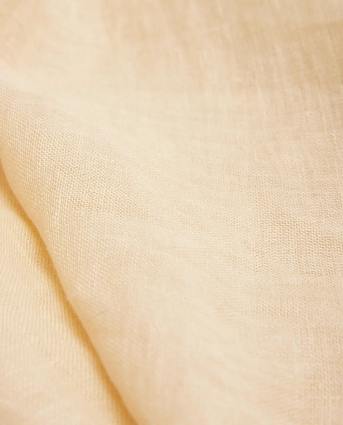 YERSE Scarves^100% Linen Foulard Beige