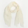 YERSE Scarves^100% Linen Foulard Natural