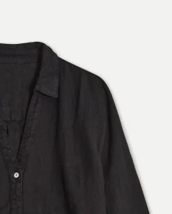 YERSE Shirts And Blouses^100% Linen Shirt Black