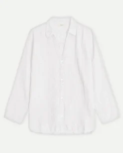 YERSE Shirts And Blouses^100% Linen Shirt White
