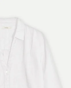 YERSE Shirts And Blouses^100% Linen Shirt White