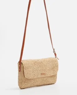 YERSE Bags^Bandolera Rafia Natural