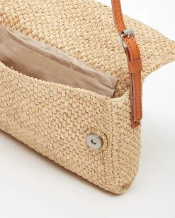 YERSE Bags^Bandolera Rafia Natural