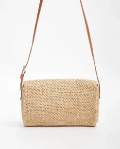 YERSE Bags^Bandolera Rafia Natural