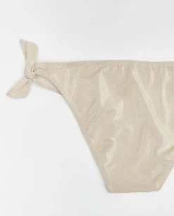 YERSE Beachwear^Bikini Bottoms Bow Gold
