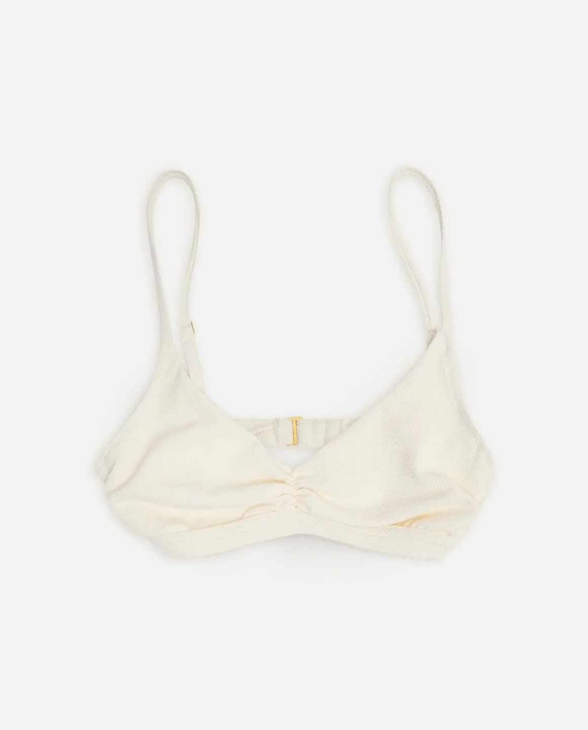 YERSE Beachwear^Bikini Top White