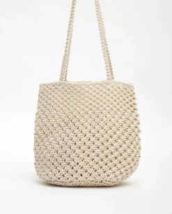 YERSE Bags^Bolso Bombonera Natural