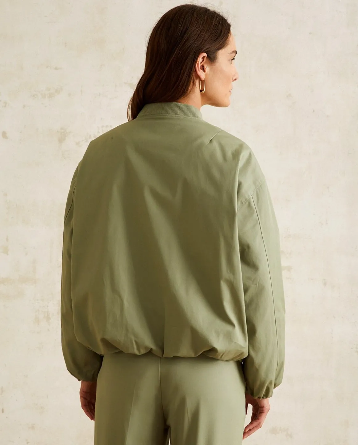 YERSE Jackets And Blazers^Bomber Water Repellent Green