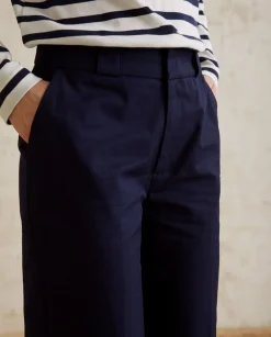 YERSE Trousers And Jeans^Chino Trousers Navy