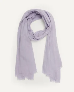 YERSE Scarves^Cotton Foulard Mauve