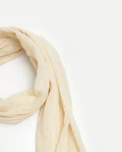 YERSE Scarves^Cotton Foulard Natural