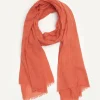YERSE Scarves^Cotton Foulard Orange