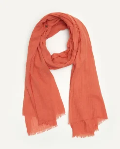 YERSE Scarves^Cotton Foulard Orange
