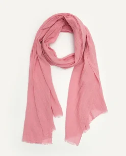 YERSE Scarves^Cotton Foulard Pink