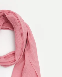 YERSE Scarves^Cotton Foulard Pink