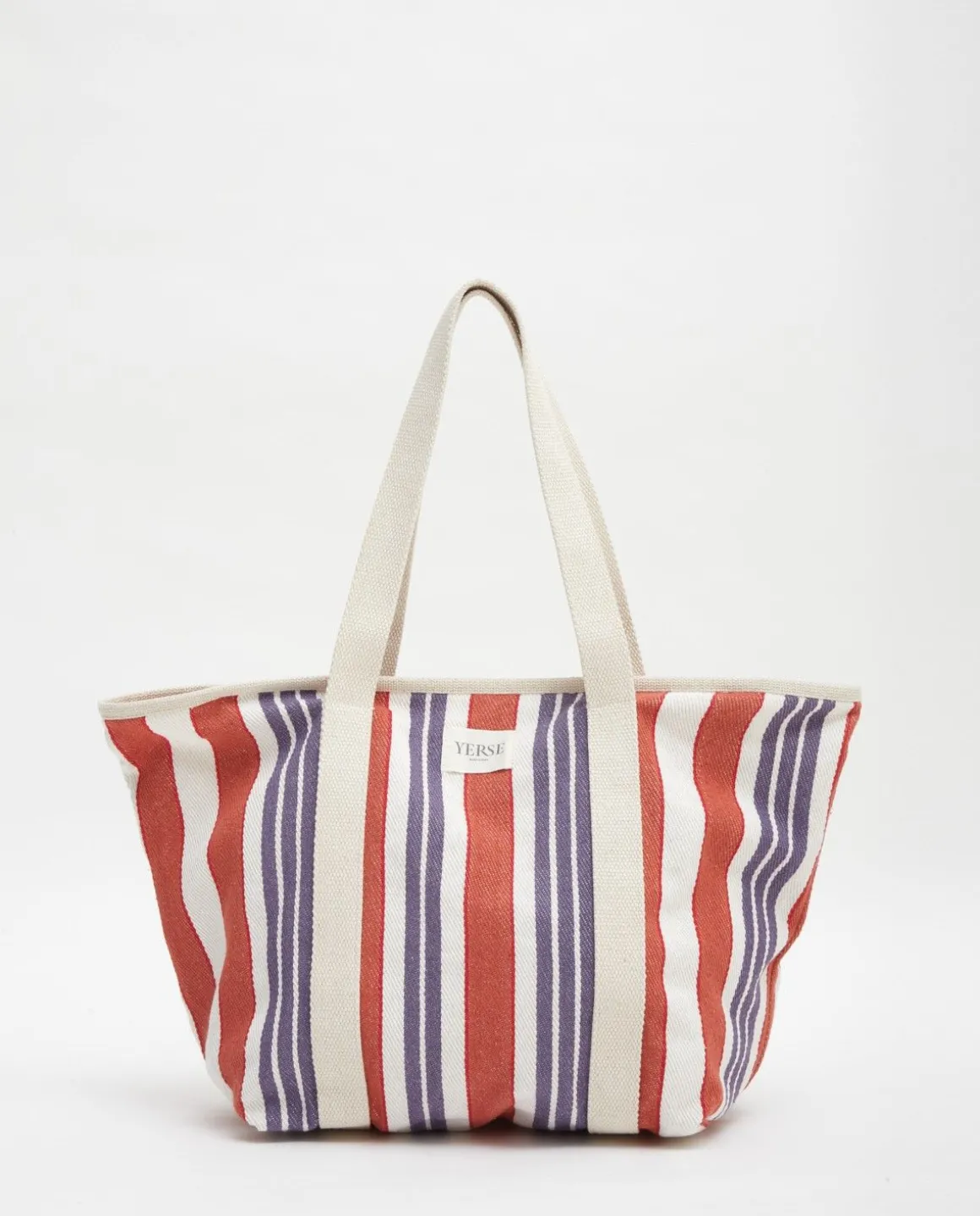 YERSE Beachwear^Cotton Maxi Bag Blue