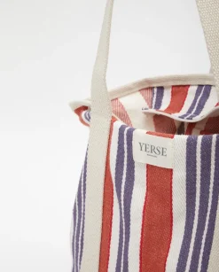 YERSE Beachwear^Cotton Maxi Bag Blue