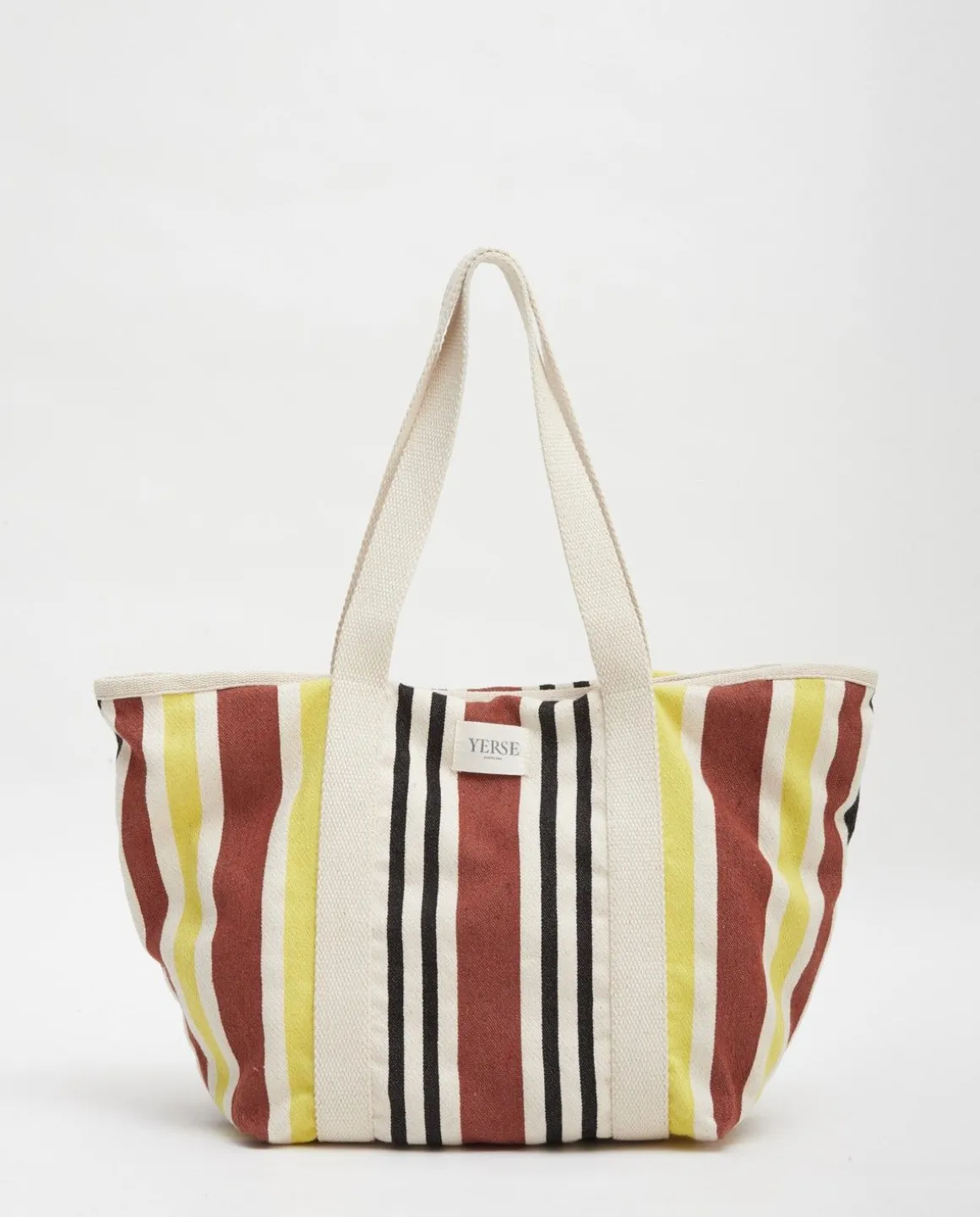 YERSE Bags^Cotton Maxi Bag Yellow