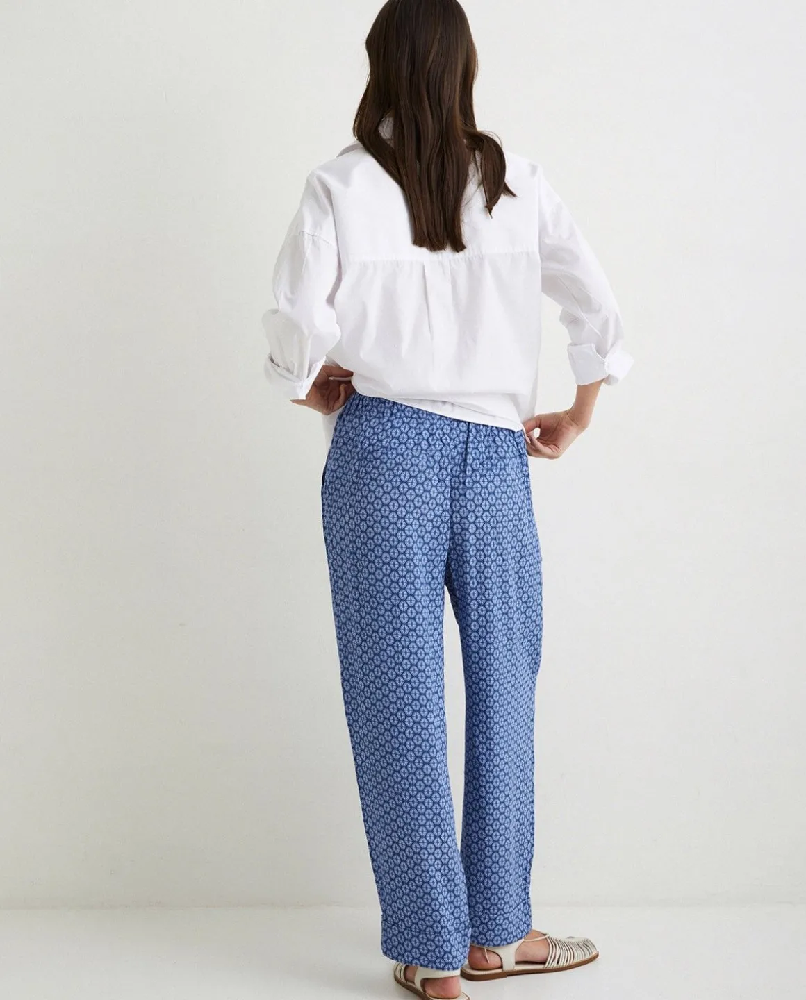 YERSE Shirts And Blouses^Cotton Shirt Pockets White