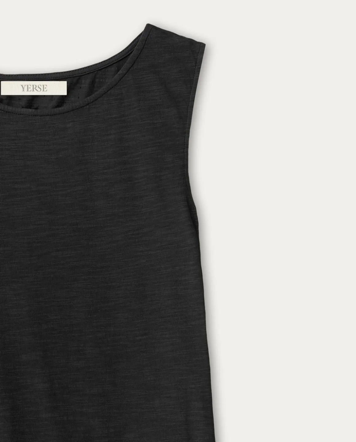 YERSE T- Shirts And Tops^Cotton Top Black