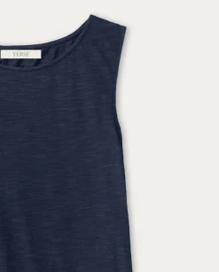 YERSE T- Shirts And Tops^Cotton Top Navy