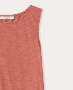 YERSE T- Shirts And Tops^Cotton Top Terracota