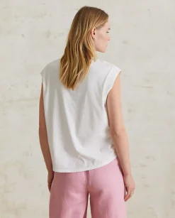 YERSE Shirts And Blouses^Cotton-Linen Blouse Ecru