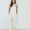 YERSE Dresses And Jumpsuits^Denim Overalls Ecru