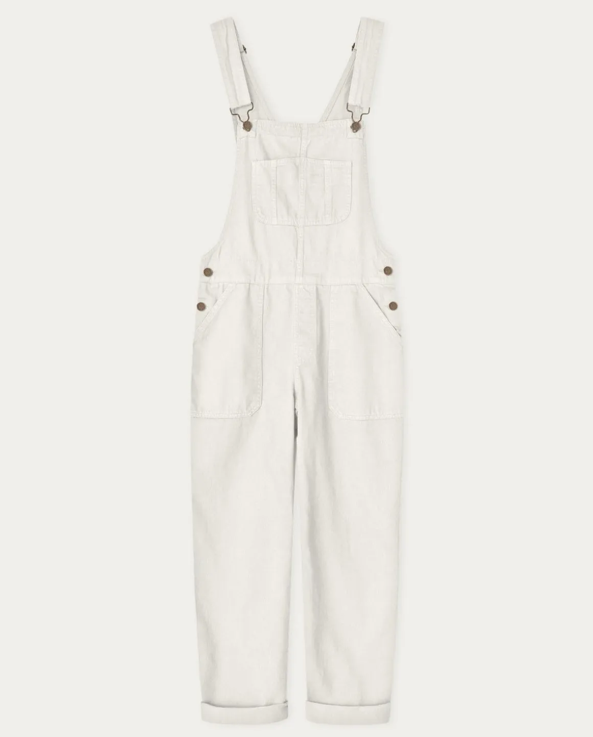 YERSE Dresses And Jumpsuits^Denim Overalls Ecru