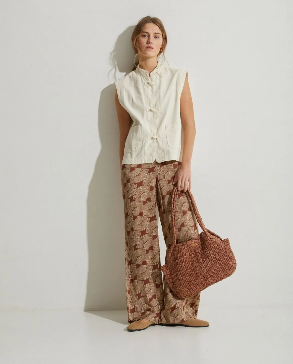 YERSE T- Shirts And Tops^Denim Vest Ecru