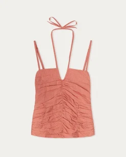 YERSE T- Shirts And Tops^Draped Camisole Top Salmon