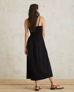 YERSE Dresses And Jumpsuits^Dress Gathered Straps Black