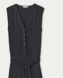YERSE Dresses And Jumpsuits^Flowy Belted Jumpsuit Grey