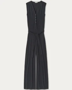 YERSE Dresses And Jumpsuits^Flowy Belted Jumpsuit Grey