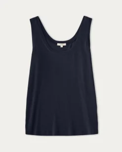 YERSE T- Shirts And Tops^Flowy Camisole Top Navy