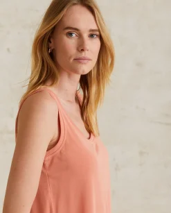 YERSE T- Shirts And Tops^Flowy Camisole Top Salmon