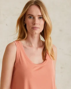 YERSE T- Shirts And Tops^Flowy Camisole Top Salmon