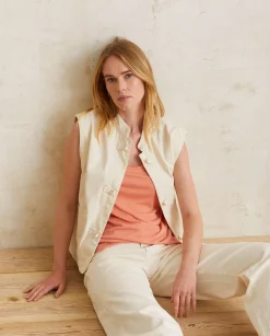 YERSE T- Shirts And Tops^Flowy Camisole Top Salmon