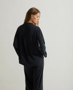 YERSE Shirts And Blouses^Flowy Shirt Grey