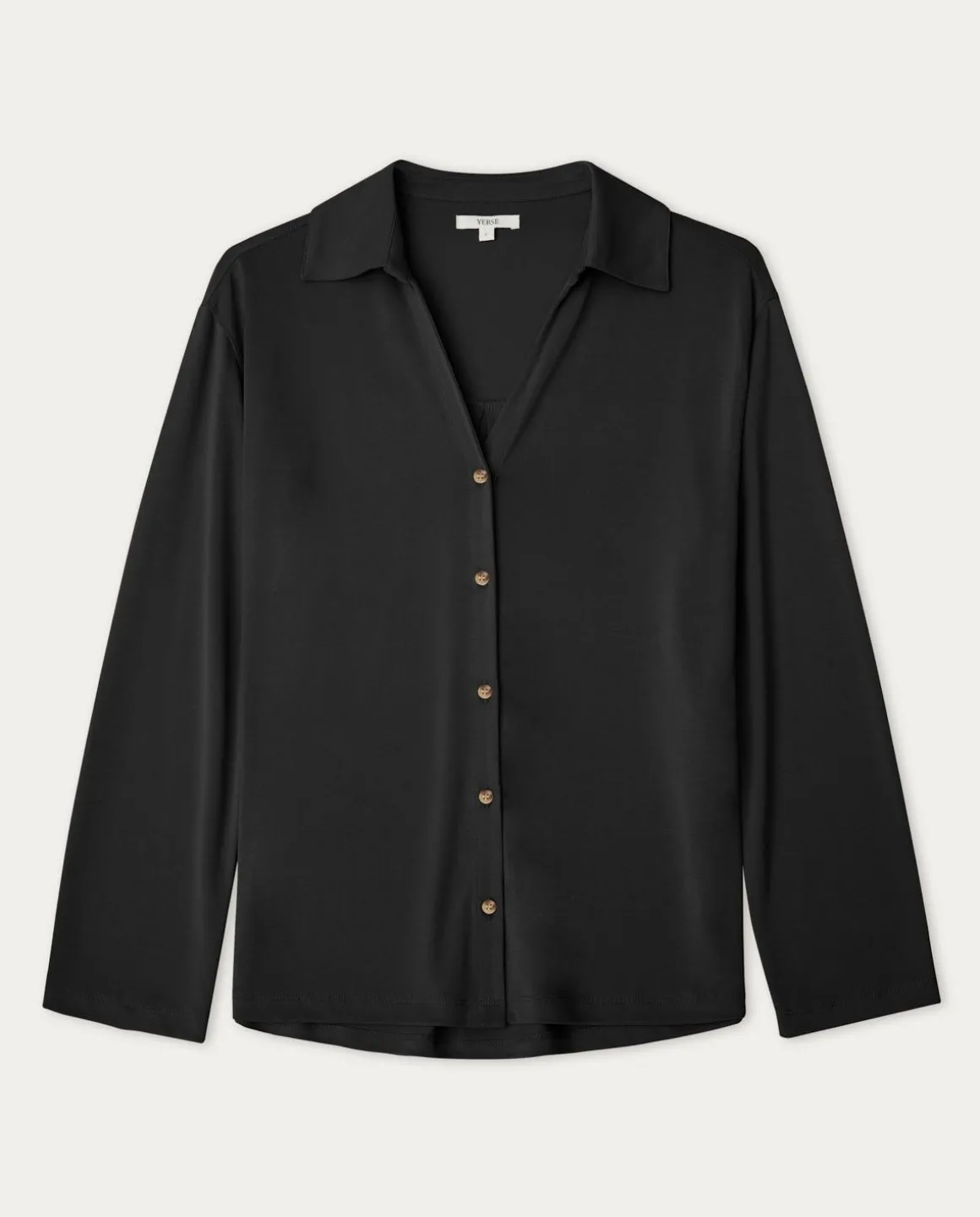 YERSE Shirts And Blouses^Flowy Shirt Grey
